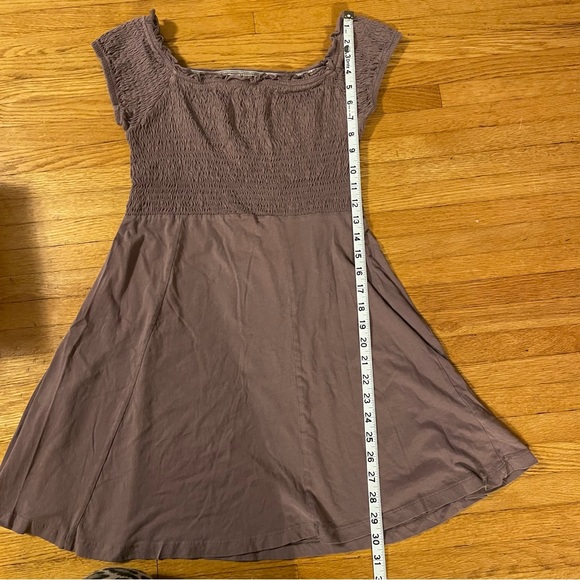 Say What? Women’s Purple Smocked Mini Fit & Flare Skater Dress Medium (Juniors’) - Picture 11 of 11